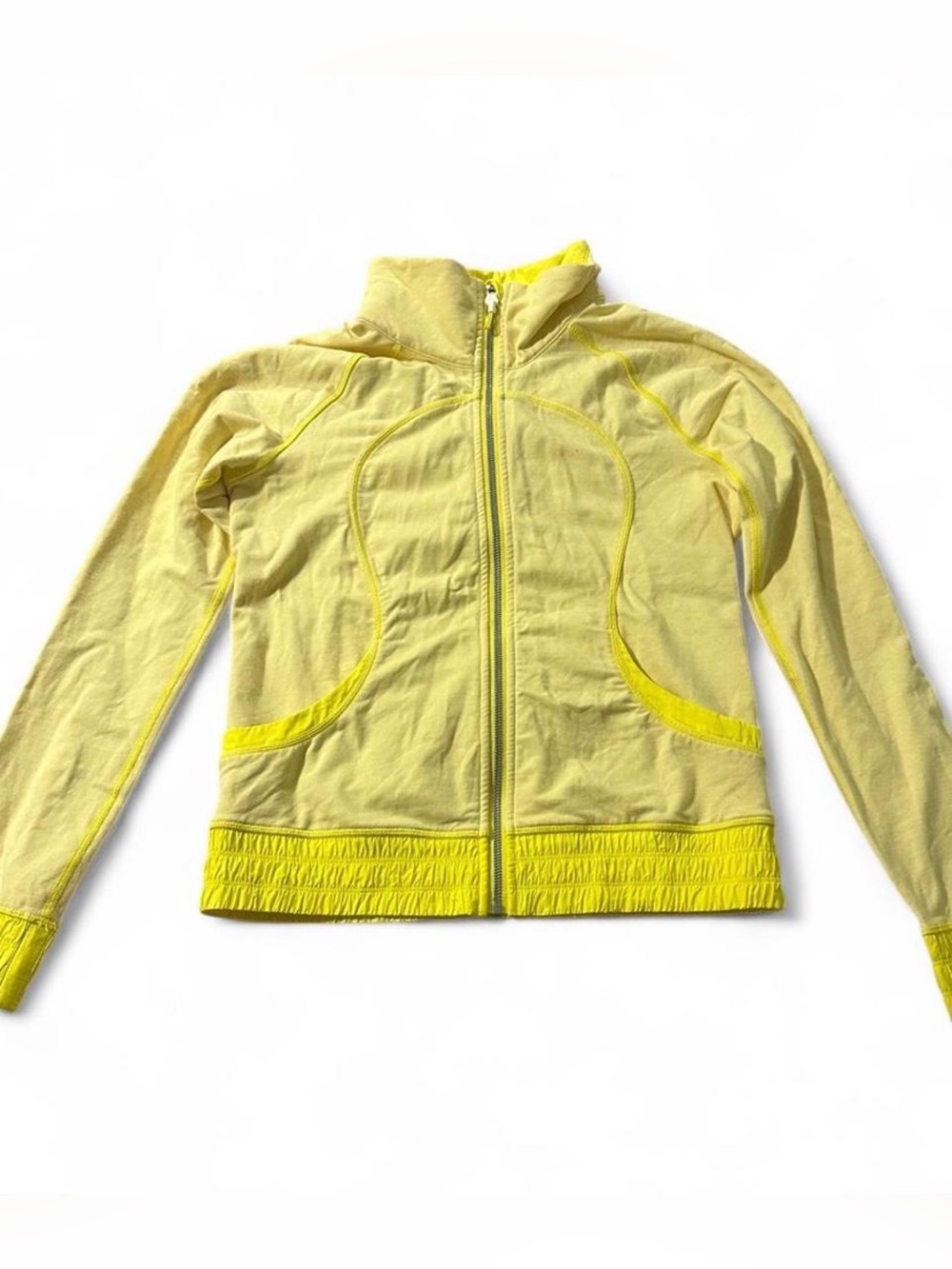 Lululemon Yellow Zip-Up Jacket